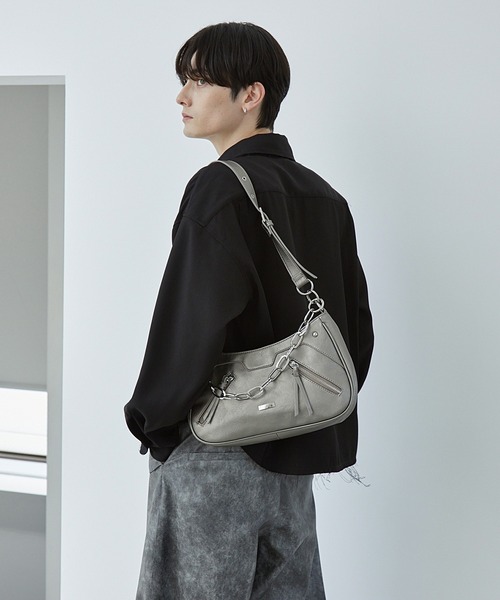 Spielio】Half moon chain bag/Shoulder bag ハーフムーンチェーン
