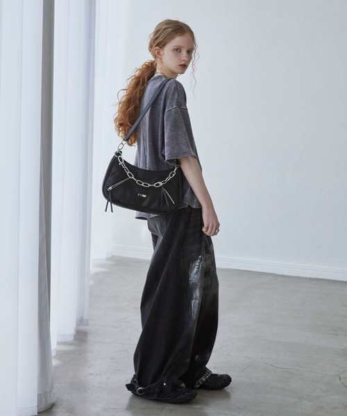 Spielio】Half moon chain bag/Shoulder bag ハーフムーン