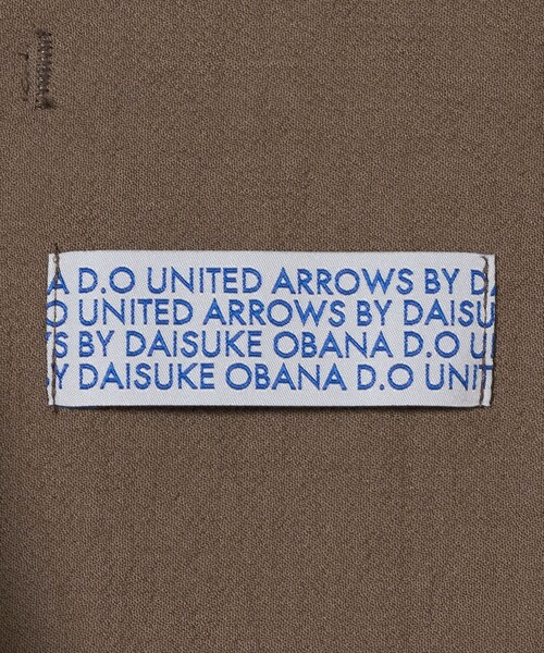 UNITED ARROWS & SONS by DAISUKE OBANA(ユナイテッドアローズアンドサンズバイダイスケオバナ)の「<D.O UNITED ARROWS BY DAISUKE OBANA>Ⅰ D/SSL COACH SHIRT/コーチシャツ(シャツ/ブラウス・メンズ・ブラック/ネイビー/グレー系/モカ・S/L/M)」の6枚目の写真