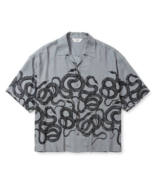 5 SLEEVES DROP SHOULDER SH ＜SNAKE PATTERN＞（シャツ/ブラウス