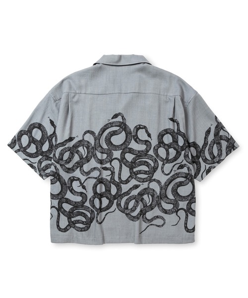 5 SLEEVES DROP SHOULDER SH ＜SNAKE PATTERN＞（シャツ/ブラウス