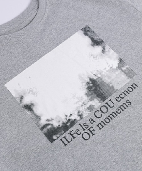 La-gemme(ラジェム)の「フォトプリント ロゴTシャツ(Tシャツ/カットソー・レディース・グレー/ホワイト/ブラック・フリー)」の18枚目の写真