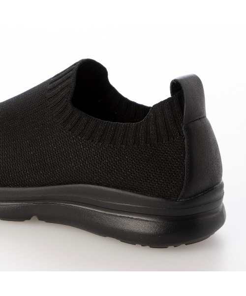 Atelier(アトリエ)の「【レイン対応】ニットスリッポンスニーカー(スリッポン・レディース・グレー系その他4/ブラック系その他・23.5cm/24cm/24.5cm/23cm/22.5cm)」の12枚目の写真