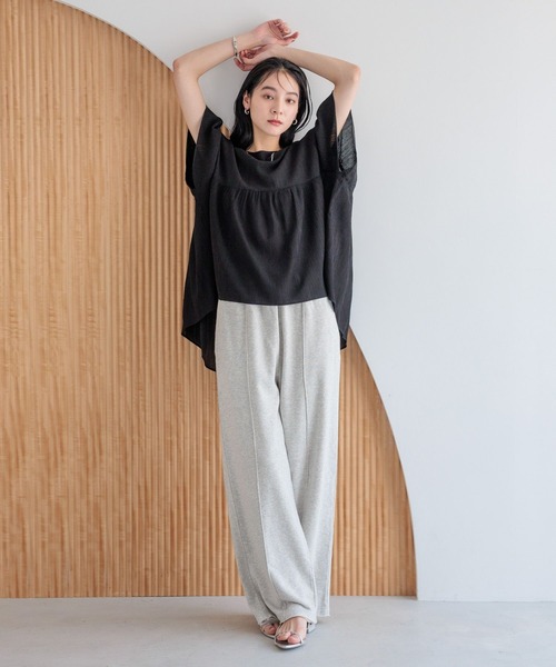 LOWRYS FARM(ローリーズファーム)の「ヨウリュウチュニックSS 495288(シャツ/ブラウス・レディース・グリーン系その他/アイボリー/ブラック・FREE)」の17枚目の写真