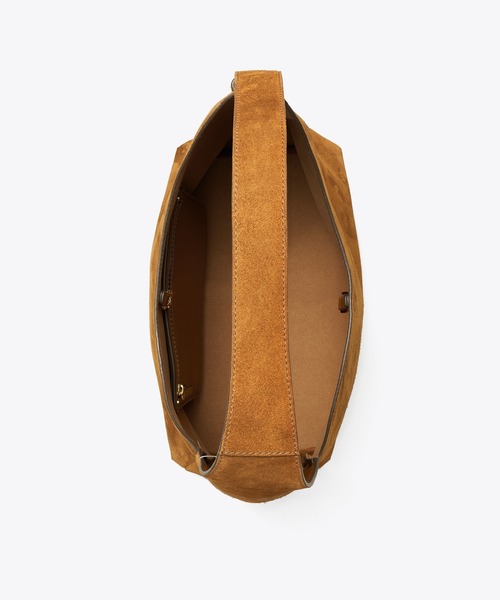 ロミー スエード ホーボーバッグ（ショルダーバッグ）｜TORY BURCH