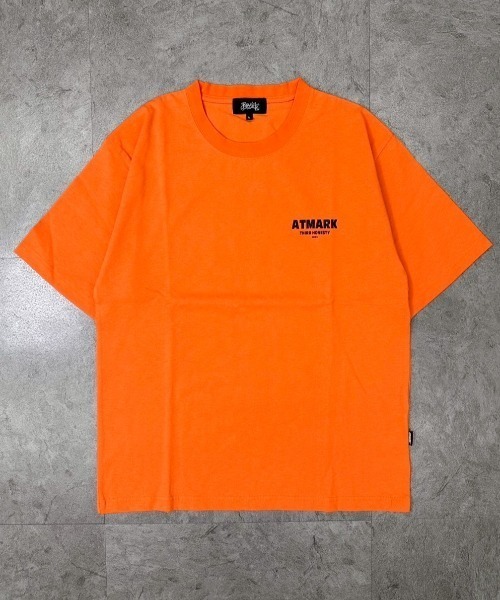ATMARK(アットマーク)の「《2サイズ展開 / UNISEX 》NEWJACK×ATMARK コラボレーションTee(Tシャツ/カットソー・メンズ・ホワイト×ブラック/ホワイト/ブラック/オレンジ・MEDIUM/LARGE)」の13枚目の写真