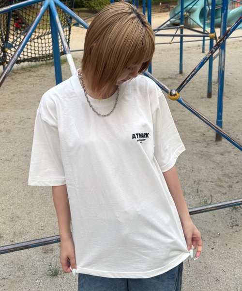 ATMARK(アットマーク)の「《2サイズ展開 / UNISEX 》NEWJACK×ATMARK コラボレーションTee(Tシャツ/カットソー・メンズ・ホワイト×ブラック/ホワイト/ブラック/オレンジ・MEDIUM/LARGE)」の20枚目の写真