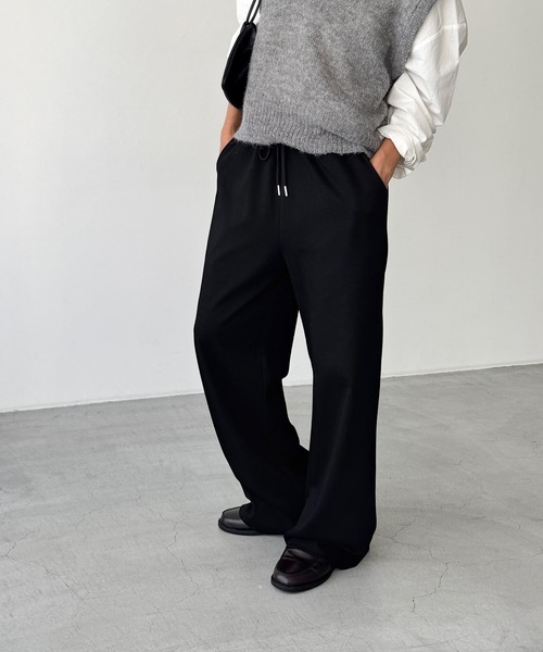 CANAL JEAN（キャナルジーン）の「El mar　ライトオンススウェットパンツ（スウェットパンツ・レディース・ブラック/グレー・ONE SIZE）」の3枚目の写真