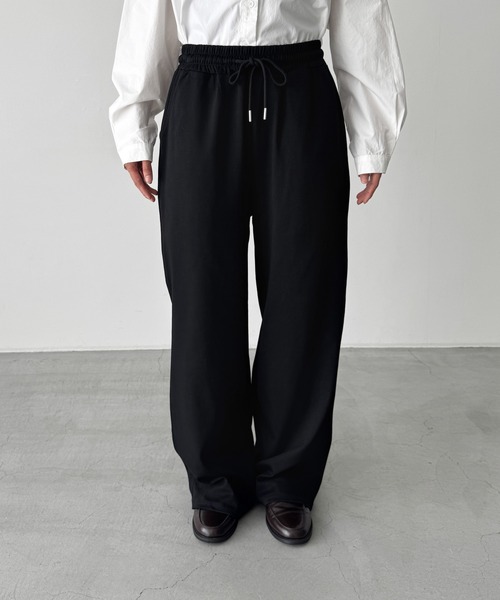 CANAL JEAN（キャナルジーン）の「El mar　ライトオンススウェットパンツ（スウェットパンツ・レディース・ブラック/グレー・ONE SIZE）」の9枚目の写真