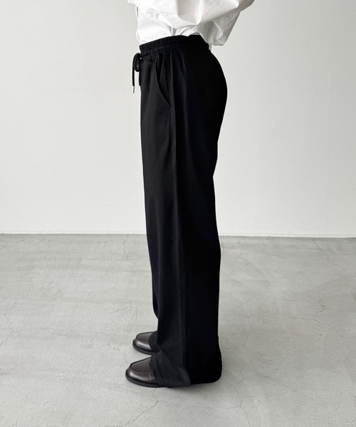 CANAL JEAN（キャナルジーン）の「El mar　ライトオンススウェットパンツ（スウェットパンツ・レディース・ブラック/グレー・ONE SIZE）」の10枚目の写真