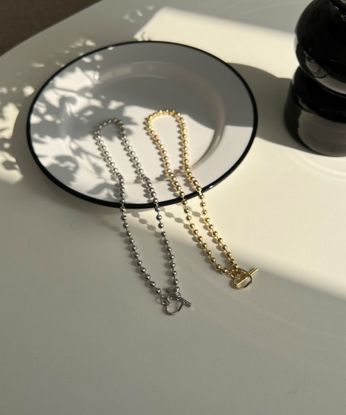 CEMONEMO（セモネモ）の「ボールチェーン ハート マンテル ネックレス（ネックレス・レディース・シルバー/ゴールド・FREE）」の17枚目の写真