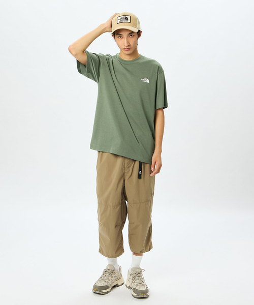 THE NORTH FACE（ザノースフェイス）の「THE NORTH FACE / ショート スリーブ バック スクエア ロゴ T（Tシャツ/カットソー・メンズ・カーキ/ホワイト/ベージュ・MEDIUM/LARGE/X-LARGE）」の12枚目の写真