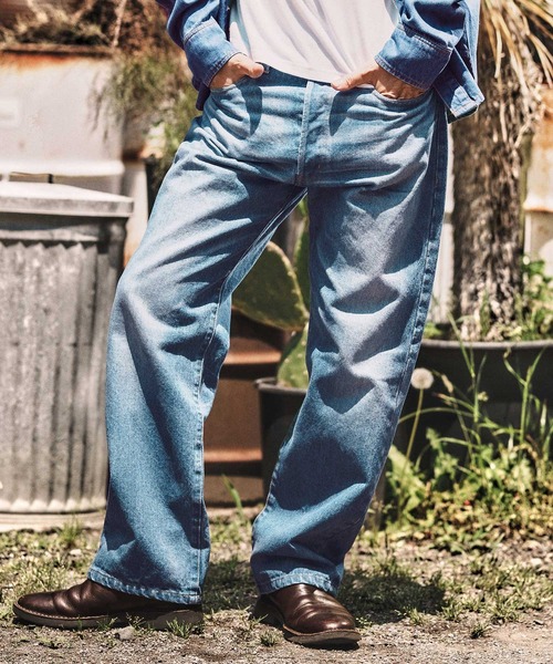 セール】mp13762- DENIM 5POCKET PANTS デニムパンツ（デニムパンツ