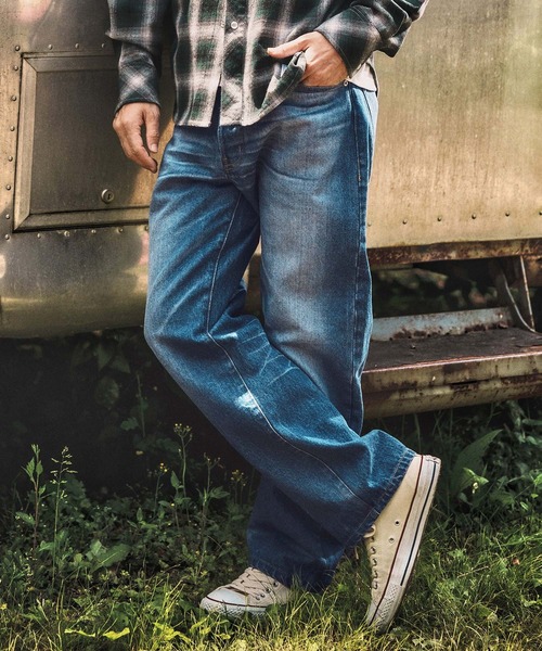 WONDER WALL MOTEL(ワンダーウォールモーテル)の「mp13762- DENIM 5POCKET PANTS デニムパンツ(デニムパンツ・メンズ・インディゴブルー/ライトインディゴブルー・S/M/L/XL)」の19枚目の写真