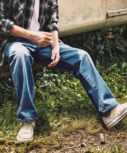 WONDER WALL MOTEL(ワンダーウォールモーテル)の「mp13762- DENIM 5POCKET PANTS デニムパンツ(デニムパンツ・メンズ・インディゴブルー/ライトインディゴブルー・S/M/L/XL)」の21枚目の写真