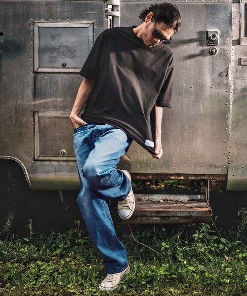 WONDER WALL MOTEL(ワンダーウォールモーテル)の「mp13762- DENIM 5POCKET PANTS デニムパンツ(デニムパンツ・メンズ・インディゴブルー/ライトインディゴブルー・S/M/L/XL)」の11枚目の写真