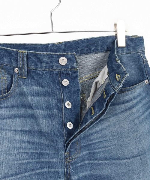 WONDER WALL MOTEL(ワンダーウォールモーテル)の「mp13762- DENIM 5POCKET PANTS デニムパンツ(デニムパンツ・メンズ・インディゴブルー/ライトインディゴブルー・S/M/L/XL)」の7枚目の写真