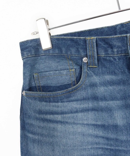WONDER WALL MOTEL(ワンダーウォールモーテル)の「mp13762- DENIM 5POCKET PANTS デニムパンツ(デニムパンツ・メンズ・インディゴブルー/ライトインディゴブルー・S/M/L/XL)」の8枚目の写真