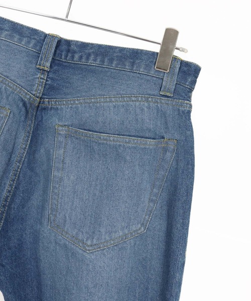 WONDER WALL MOTEL(ワンダーウォールモーテル)の「mp13762- DENIM 5POCKET PANTS デニムパンツ(デニムパンツ・メンズ・インディゴブルー/ライトインディゴブルー・S/M/L/XL)」の3枚目の写真