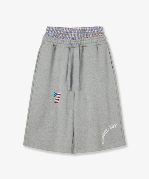 パンツ AEAE TRUNK LAYERED SWEATSHORTS TRUNK LAYERED SWEATSHORTS（スウェットパンツ）｜aeae
