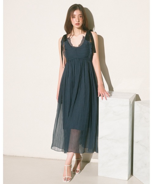 シアーシフォンワッシャーワンピース（ワンピース）｜SNIDEL