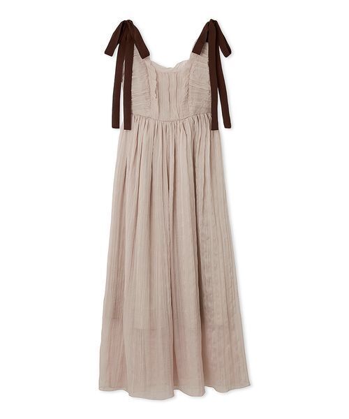 セール】シアーシフォンワッシャーワンピース（ワンピース）｜SNIDEL