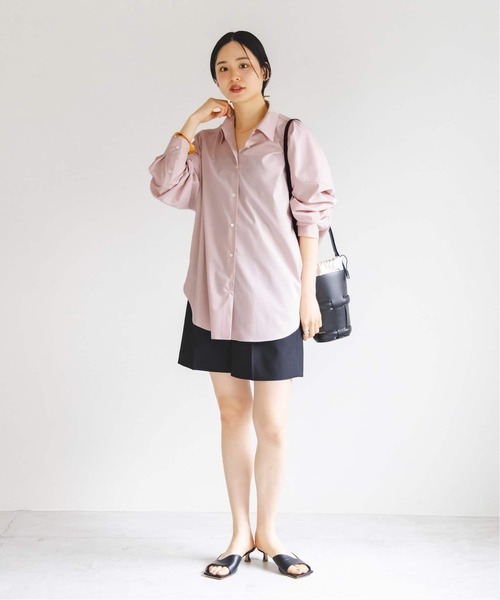 Noble（ノーブル）の「《追加》イージーケアルーズドレープシャツ