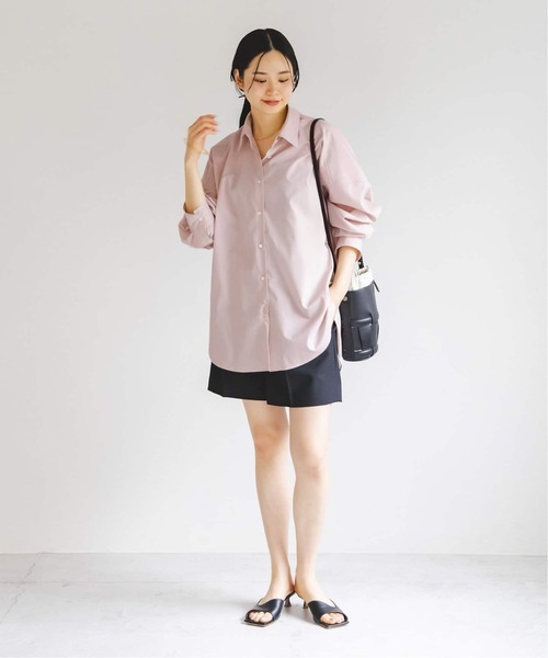 Noble（ノーブル）の「《追加》イージーケアルーズドレープシャツ