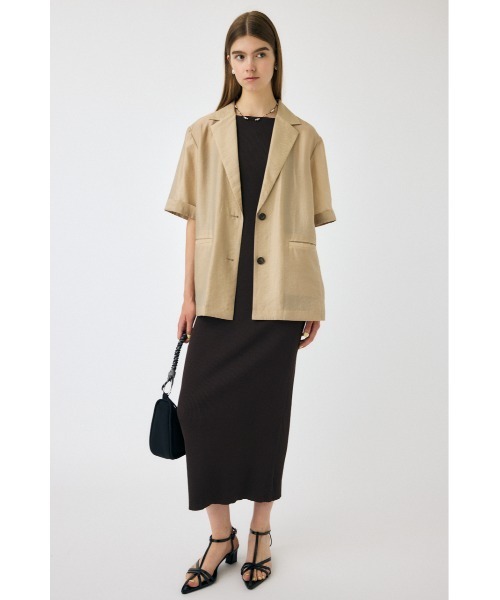 MIDDLE SLEEVE SHEER ジャケット（その他アウター）｜MOUSSY