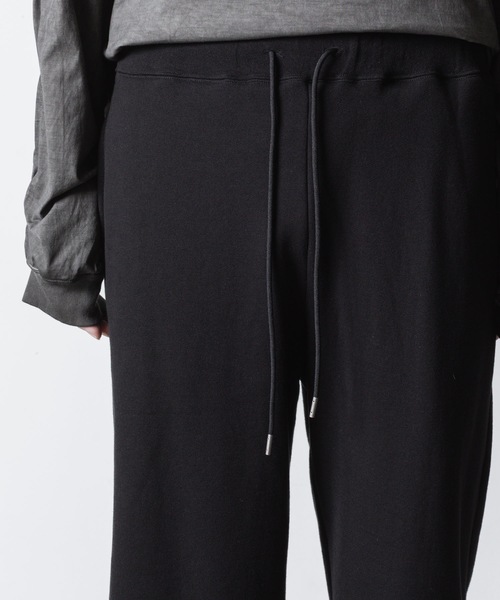 VEIN (ヴェイン)の「ジャンベルカテリー スウェットパンツ / JUMBERCA TERRY SWEAT PANTS(スウェットパンツ・メンズ・ブラック・3/2/1)」の6枚目の写真