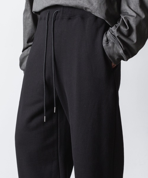 VEIN (ヴェイン)の「ジャンベルカテリー スウェットパンツ / JUMBERCA TERRY SWEAT PANTS(スウェットパンツ・メンズ・ブラック・3/2/1)」の7枚目の写真