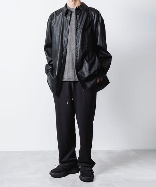 VEIN (ヴェイン)の「ジャンベルカテリー スウェットパンツ / JUMBERCA TERRY SWEAT PANTS(スウェットパンツ・メンズ・ブラック・3/2/1)」の10枚目の写真