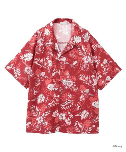 スティッチ/オープンカラーシャツ（Tシャツ/カットソー