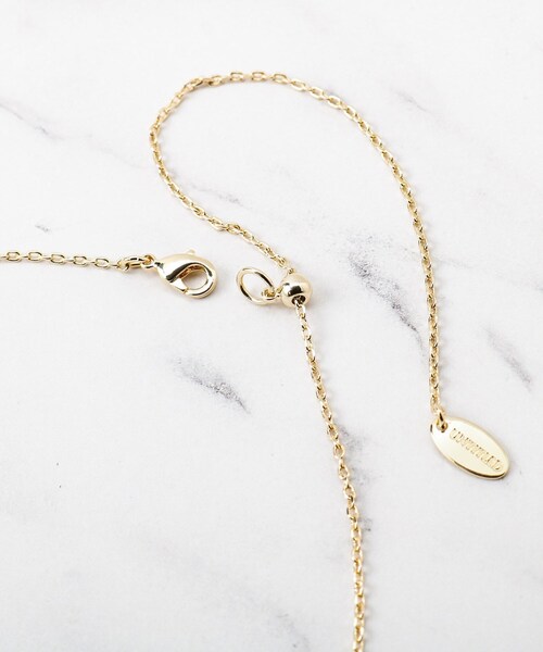 UNTITLED（アンタイトル）の「【追加】ライトダブルリングネックレス（ネックレス・レディース・シルバー/ゴールド・99）」の6枚目の写真