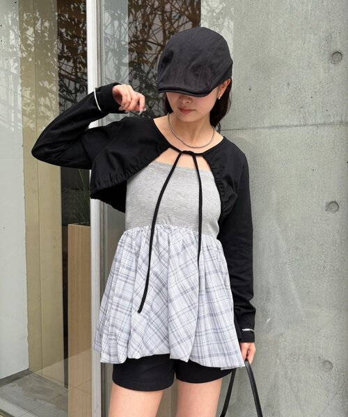 さち♡M'S GRACY♡袖リボン♡ボレロ♡カーディガン♡ブラック M'S GRACY（ボレロ）のフリマアイテム一覧