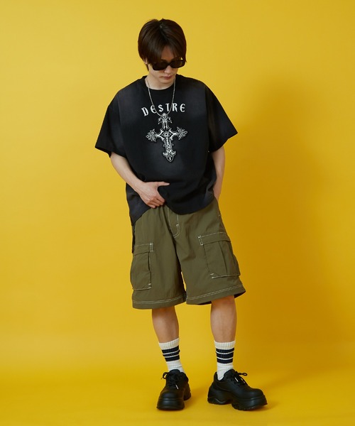 improves(インプローブス)の「ニージップ ウェビング ベルトカーゴパンツ(カーゴパンツ・メンズ・ブラック/カーキ・FREE)」の19枚目の写真