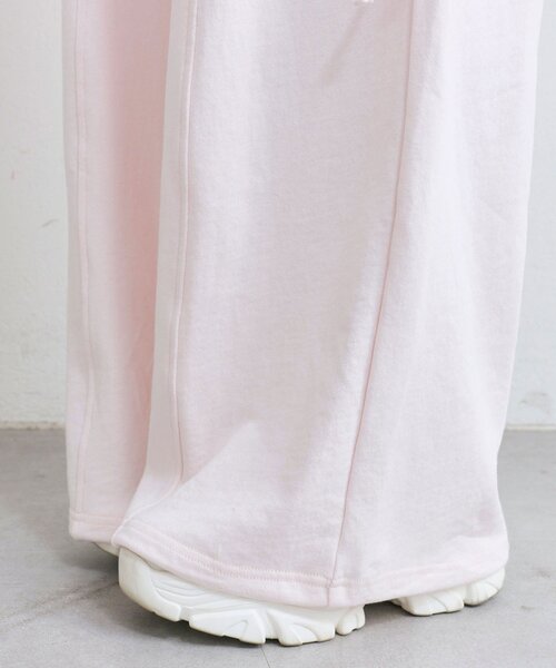 OLIVE des OLIVE（オリーブデオリーブ）の「サイドリボンスウェットパンツ（スウェットパンツ・レディース・ピンク/トップグレー/チャコールグレー・SMALL/MEDIUM）」の5枚目の写真