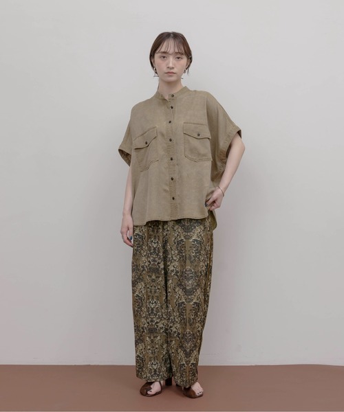 ★【新品】エイミーロウ サイドラインクロップドレースパンツ 今季 完売品 BK★ エイミーロウパンツ サイドライン クロップドレースパンツ（スウェット