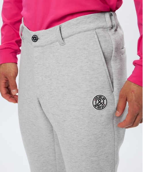 and per se（アンパスィ）の「ショットスムーザースウェット パンツ（メンズ）（その他パンツ・レディース・ネイビー/グレー・LL/L/M）」の6枚目の写真