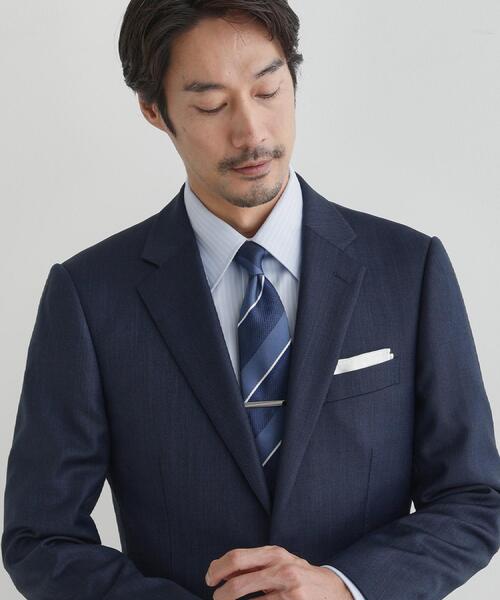 TAKEO KIKUCHI（タケオキクチ）の「ヴァルタータイバー ー 日本製の洗練された真鍮タイバー（ネクタイピン・メンズ・シルバー/シルバー系その他・00）」の8枚目の写真