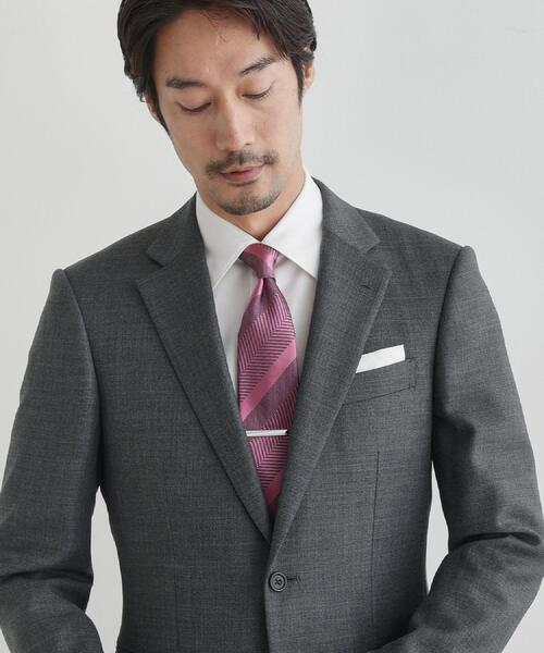 TAKEO KIKUCHI（タケオキクチ）の「ヴァルタータイバー ー 日本製の洗練された真鍮タイバー（ネクタイピン・メンズ・シルバー/シルバー系その他・00）」の10枚目の写真