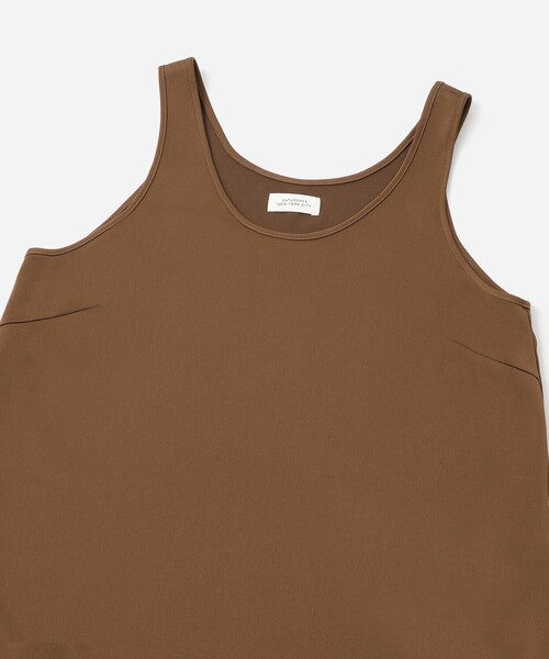 Saturdays NYC（サタデーズ ニューヨークシティ ）の「Jess Satin Tank Onepiece Dress（ワンピース・レディース・ブラウン/ブラック・L/M/S）」の10枚目の写真