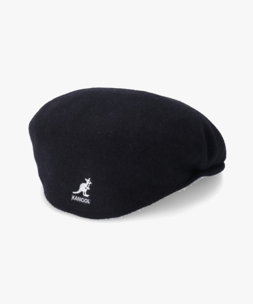 KANGOL（カンゴール）の「KANGOL WOOL 504 / カンゴール（ハンチング/ベレー帽・レディース・ライトブルー/ホワイト/イエロー/オレンジ/レッド/ブラック/キャメル/ブラック×ゴールド/ワイン/ダークグレー/ライトブラウン/インディゴブルー/ネイビー/グリーン/エメラルド・LARGE/MEDIUM/SMALL/XX-LARGE/X-LARGE）」の9枚目の写真