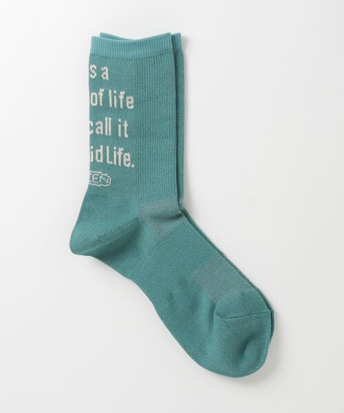 KEEN（キーン）の「WA-SHI SOCKS CREW / ワシ ソックス クルー（ソックス/靴下・メンズ・グリーン系その他・L/M/S）」の2枚目の写真