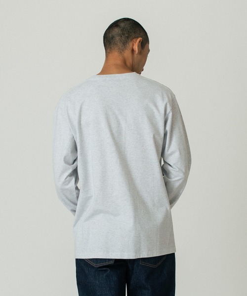 SILAS（サイラス）の「WOLF L/S TEE（Tシャツ/カットソー・メンズ・ホワイト/アッシュ/ネイビー・L/M/XL）」の5枚目の写真