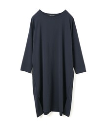 mizuiro ind クルーネックロングワンピース