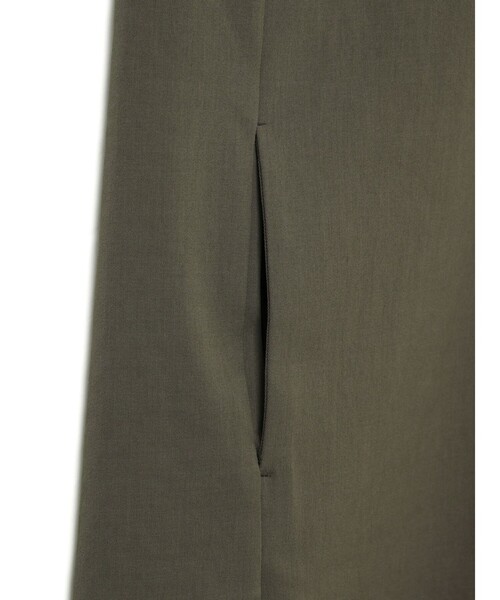 mizuiroind（ミズイロインド）の「mizuiro ind クルーネックロングワンピース（ワンピース・レディース・カーキ/ネイビー/ブラック・FREE）」の19枚目の写真