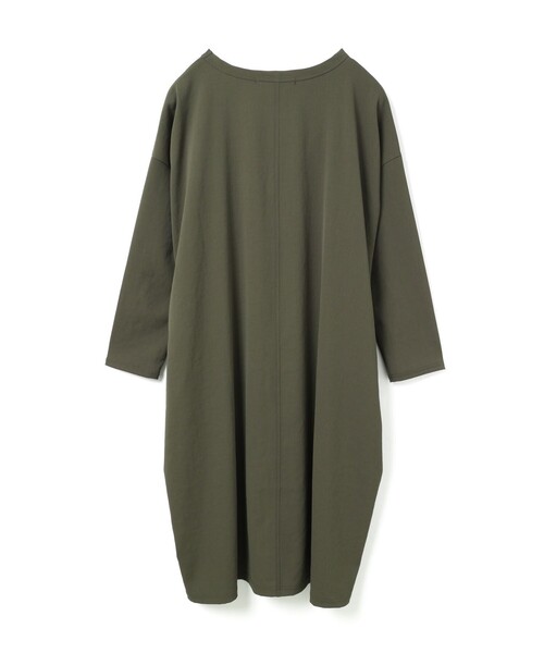 mizuiroind（ミズイロインド）の「mizuiro ind クルーネックロングワンピース（ワンピース・レディース・カーキ/ネイビー/ブラック・FREE）」の21枚目の写真