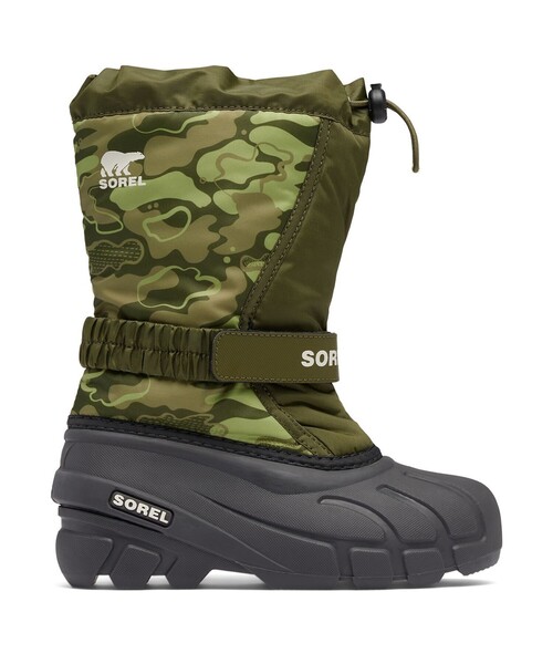 SOREL（ソレル）の「SOREL／ユース フルーリー ブーツ プリント スノーブーツ 防水アウトソール・撥水アッパー 19～24cm展開／ソレル（ブーツ・キッズ・ブラック/グリーン・23.0cm/20.0cm/22.0cm/21.0cm/19.0cm/24.0cm）」の13枚目の写真