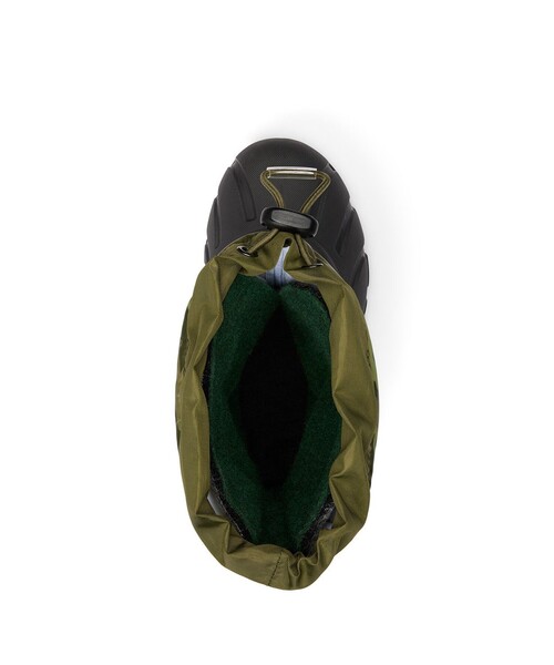 SOREL（ソレル）の「SOREL／ユース フルーリー ブーツ プリント スノーブーツ 防水アウトソール・撥水アッパー 19～24cm展開／ソレル（ブーツ・キッズ・ブラック/グリーン・23.0cm/20.0cm/22.0cm/21.0cm/19.0cm/24.0cm）」の8枚目の写真